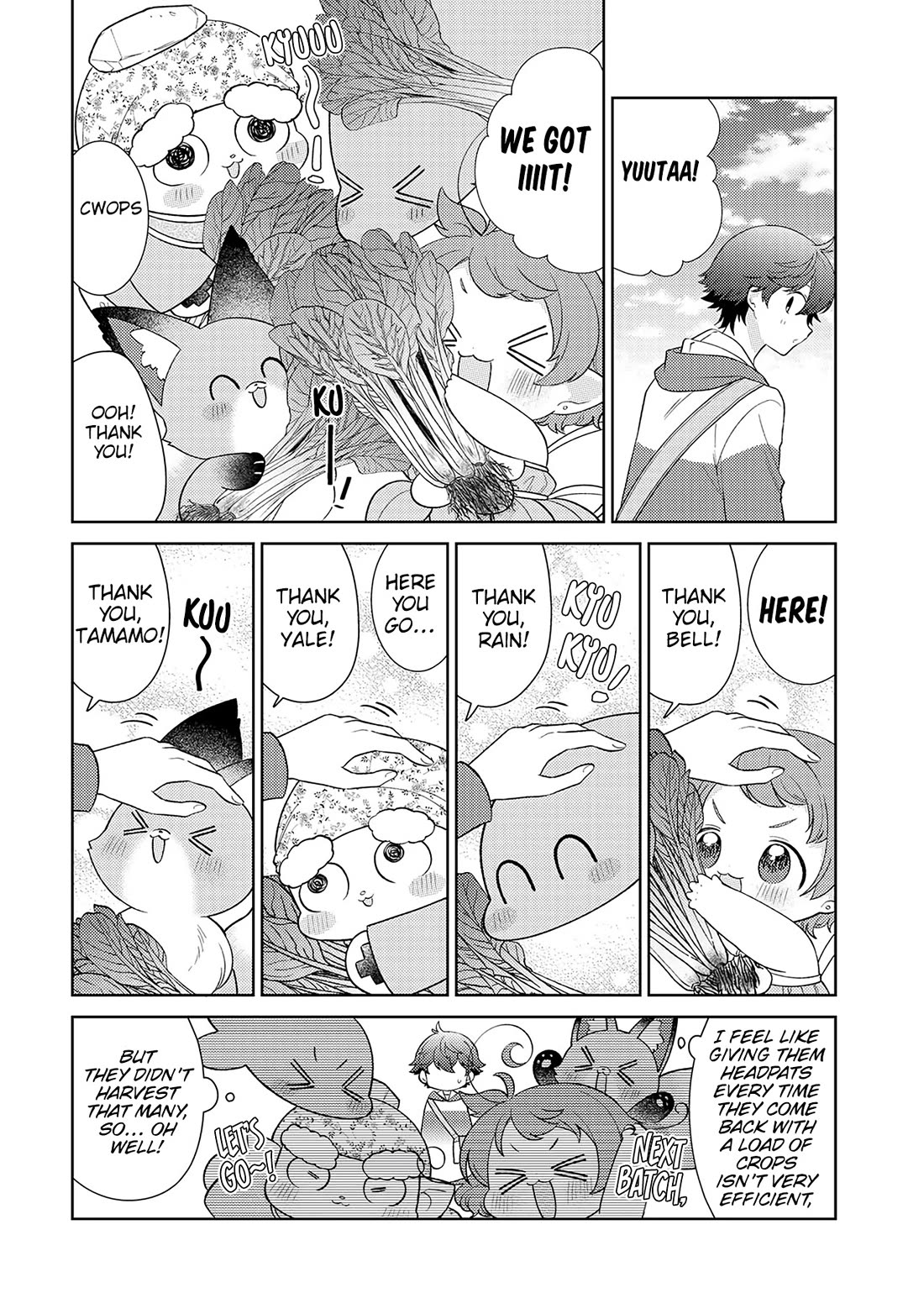 Seirei-tachi no Rakuen to Risou no Isekai Seikatsu chapter 22 page 9