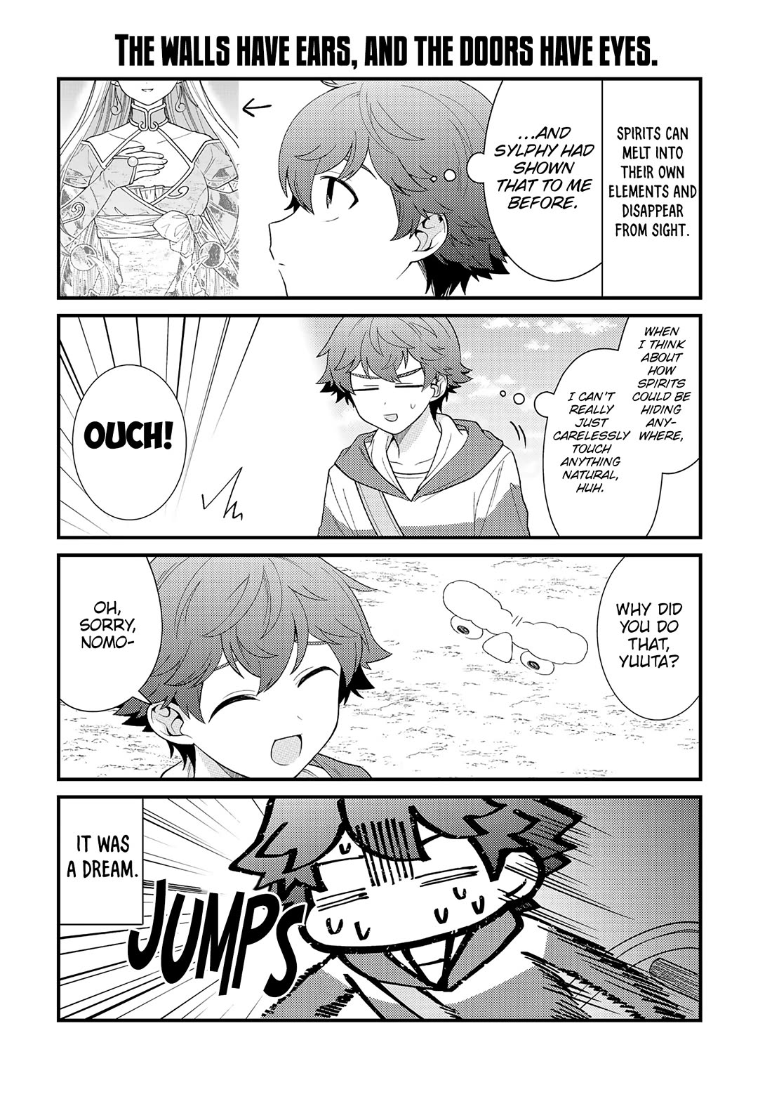 Seirei-tachi no Rakuen to Risou no Isekai Seikatsu chapter 24.5 page 7