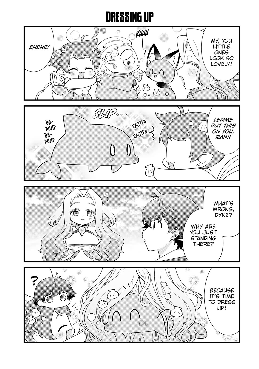 Seirei-tachi no Rakuen to Risou no Isekai Seikatsu chapter 24.5 page 8