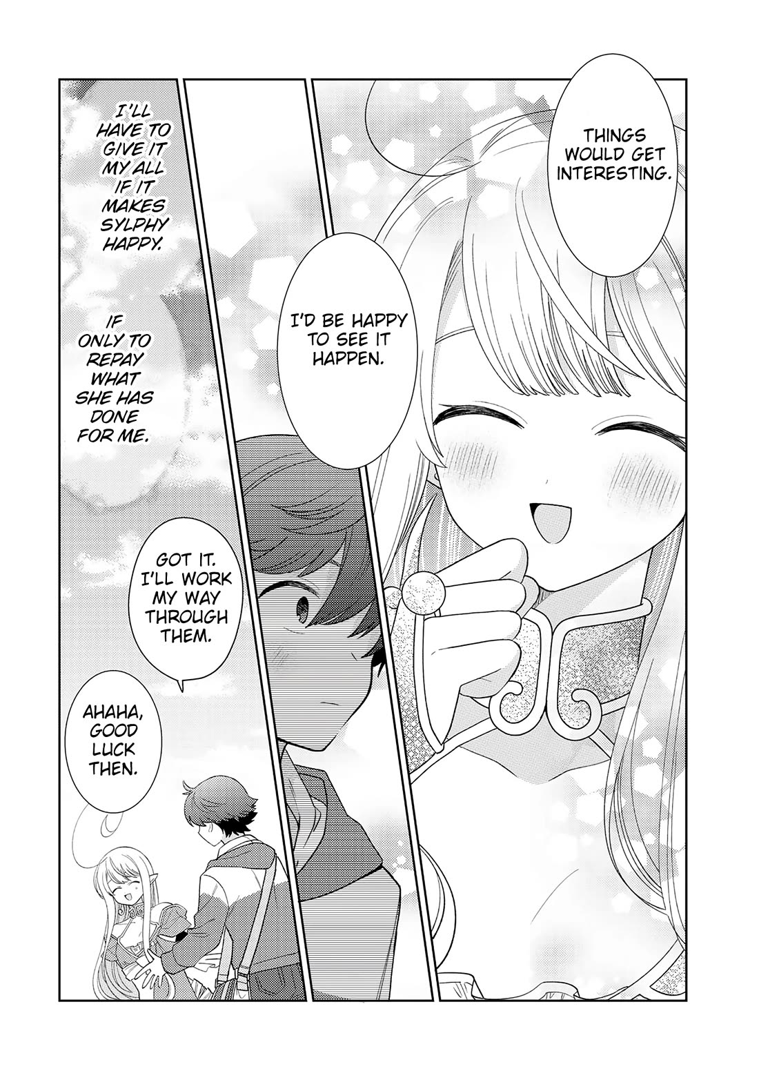 Seirei-tachi no Rakuen to Risou no Isekai Seikatsu chapter 24 page 11