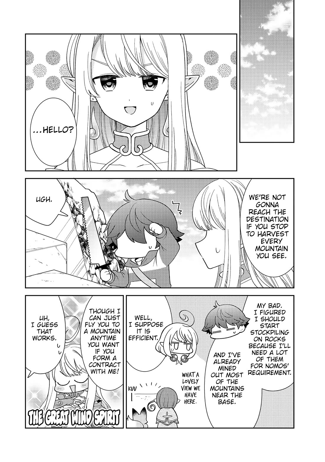 Seirei-tachi no Rakuen to Risou no Isekai Seikatsu chapter 24 page 17