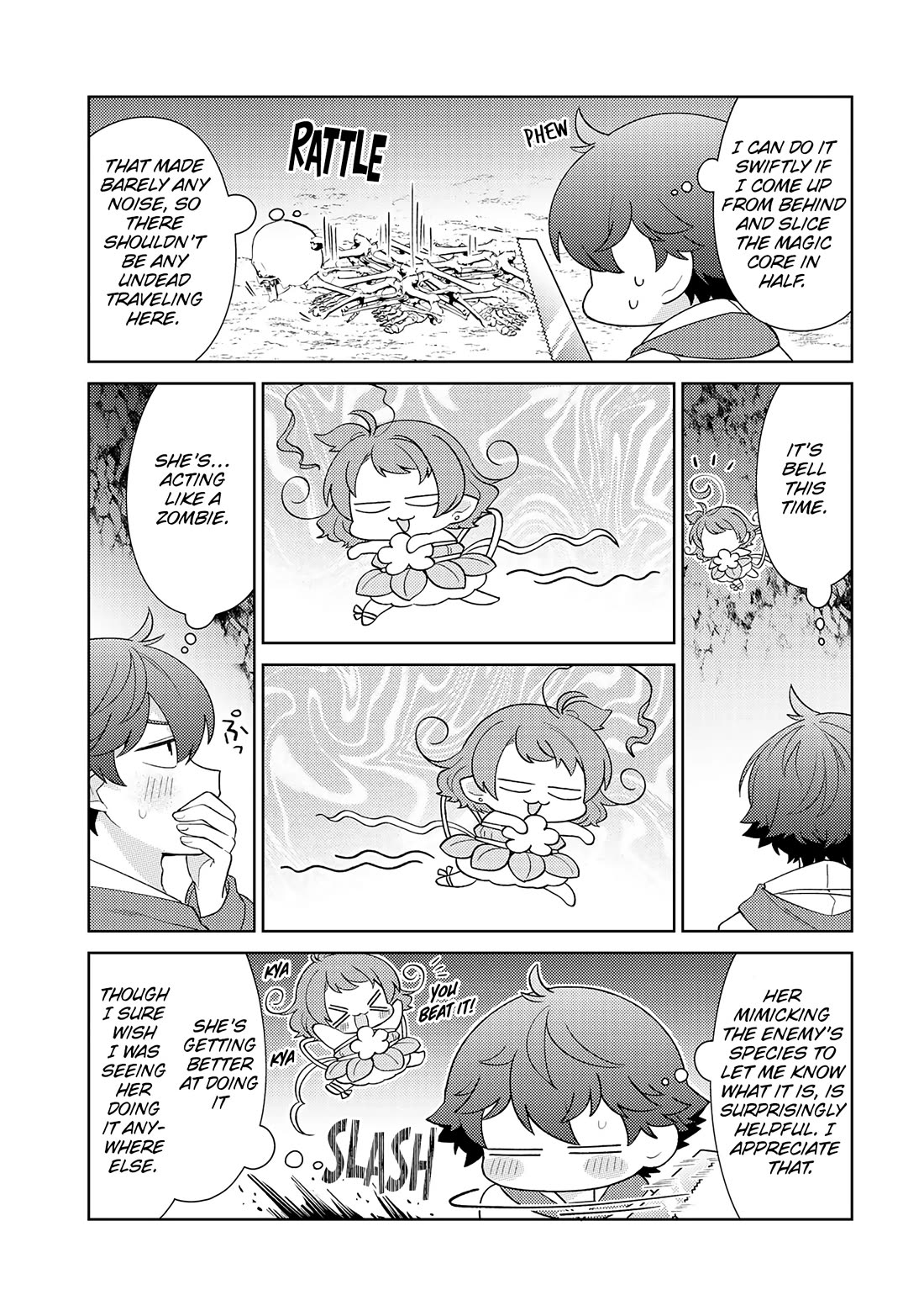 Seirei-tachi no Rakuen to Risou no Isekai Seikatsu chapter 24 page 28