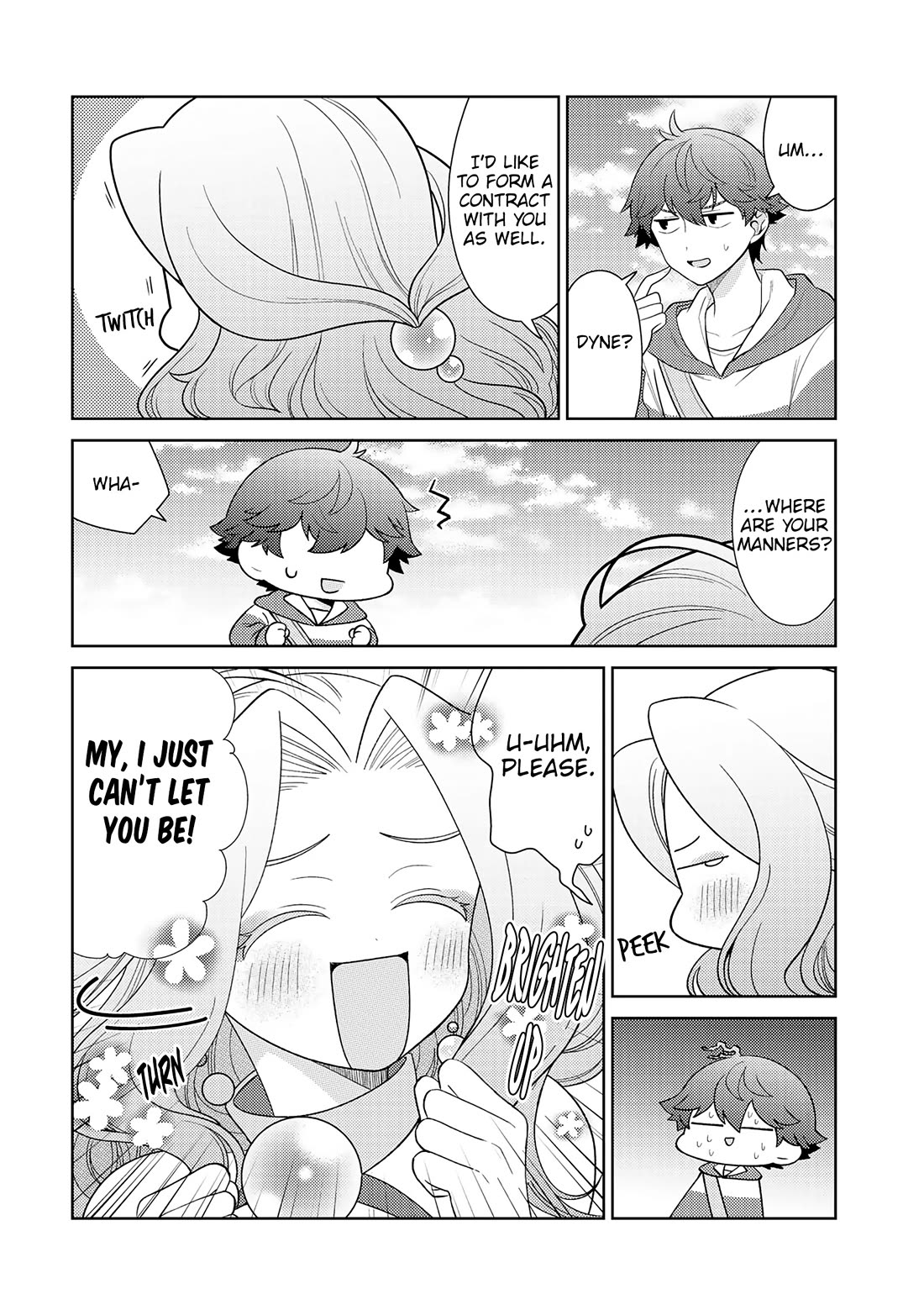 Seirei-tachi no Rakuen to Risou no Isekai Seikatsu chapter 24 page 5