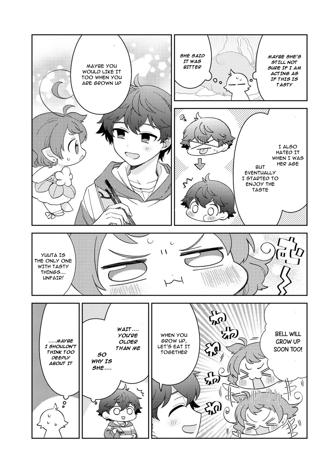 Seirei-tachi no Rakuen to Risou no Isekai Seikatsu chapter 26 page 13