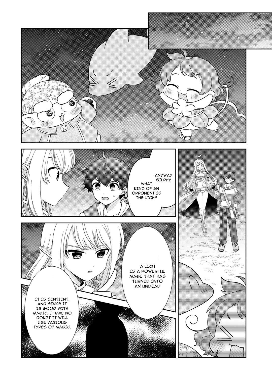 Seirei-tachi no Rakuen to Risou no Isekai Seikatsu chapter 26 page 14