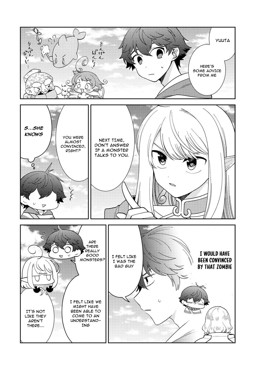 Seirei-tachi no Rakuen to Risou no Isekai Seikatsu chapter 26 page 8