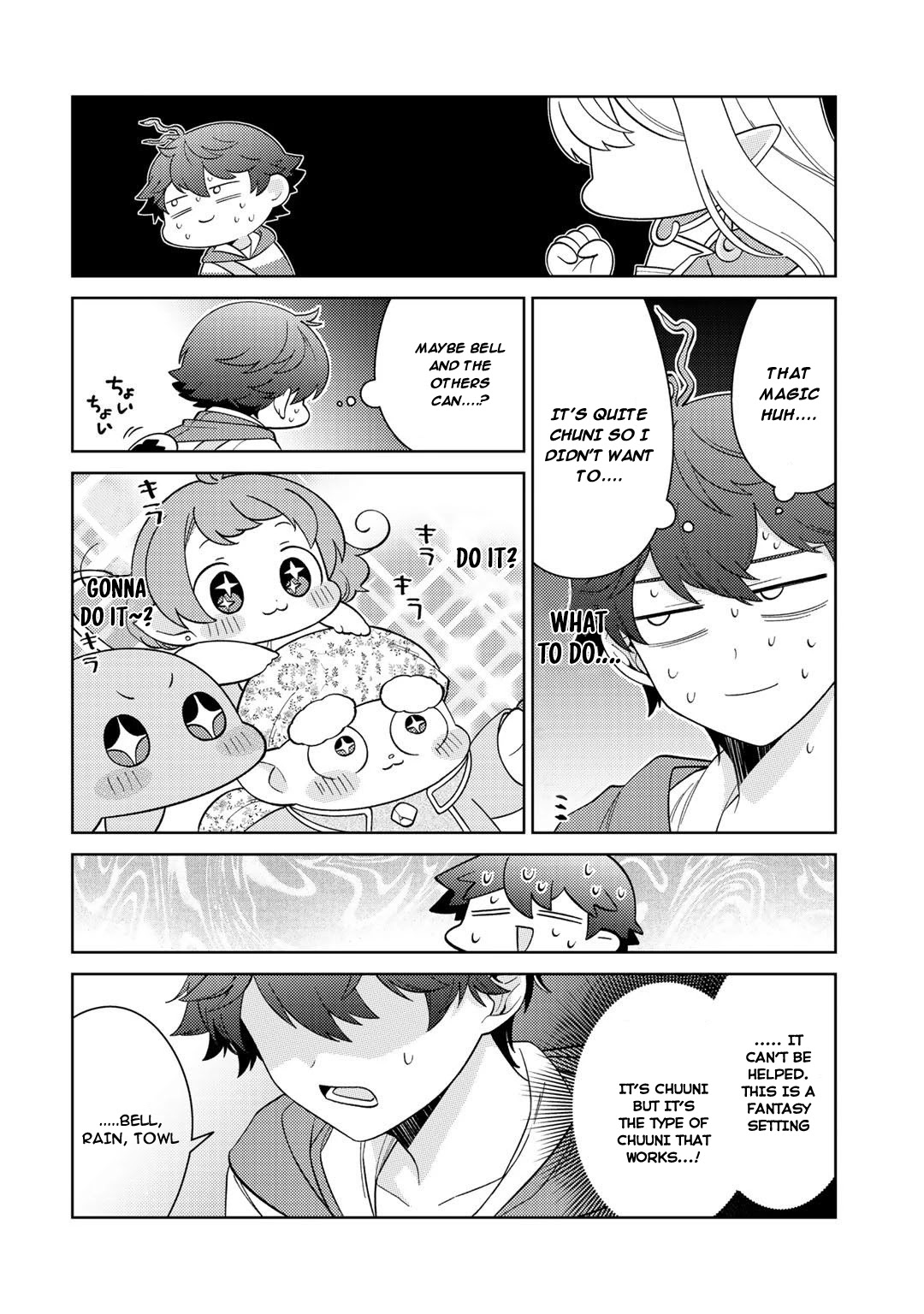 Seirei-tachi no Rakuen to Risou no Isekai Seikatsu chapter 28 page 19