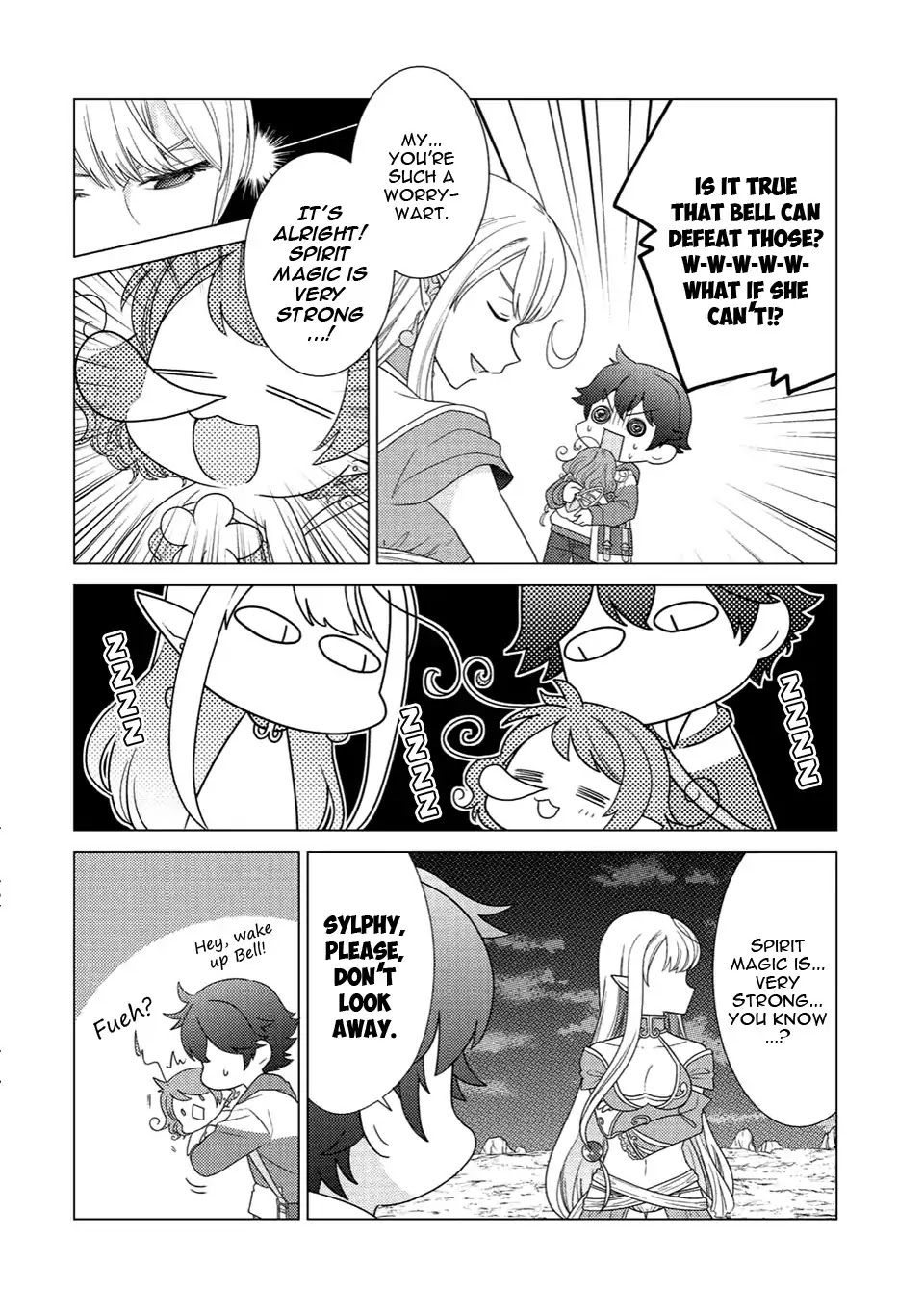 Seirei-tachi no Rakuen to Risou no Isekai Seikatsu chapter 3 page 13