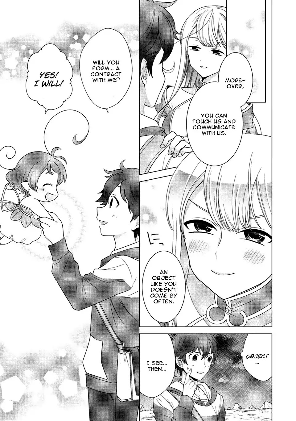 Seirei-tachi no Rakuen to Risou no Isekai Seikatsu chapter 3 page 4