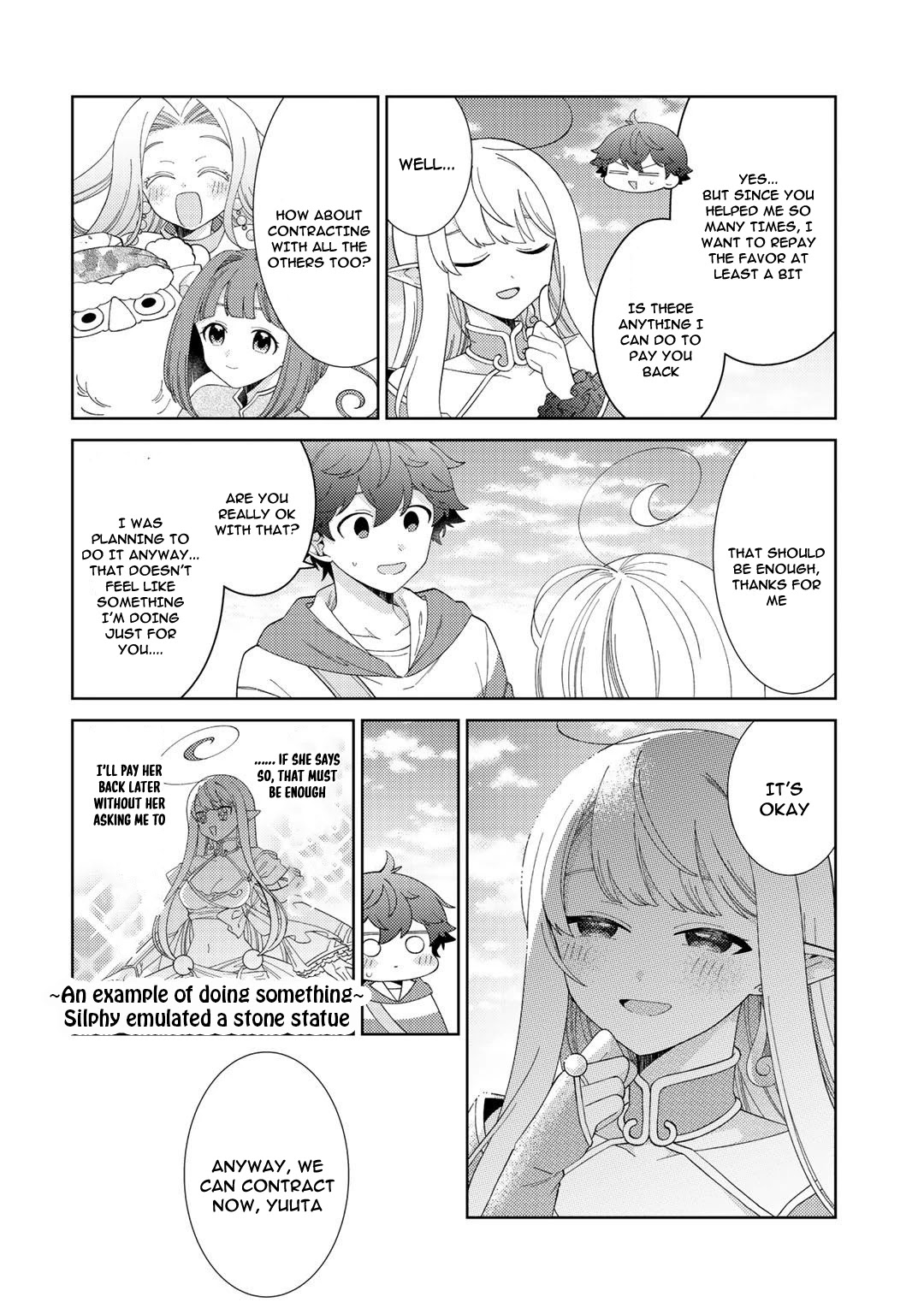 Seirei-tachi no Rakuen to Risou no Isekai Seikatsu chapter 30 page 25