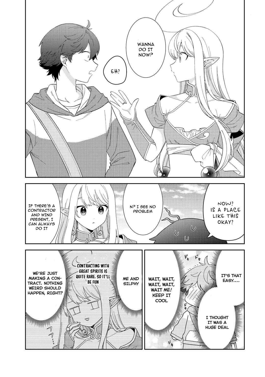 Seirei-tachi no Rakuen to Risou no Isekai Seikatsu chapter 30 page 26