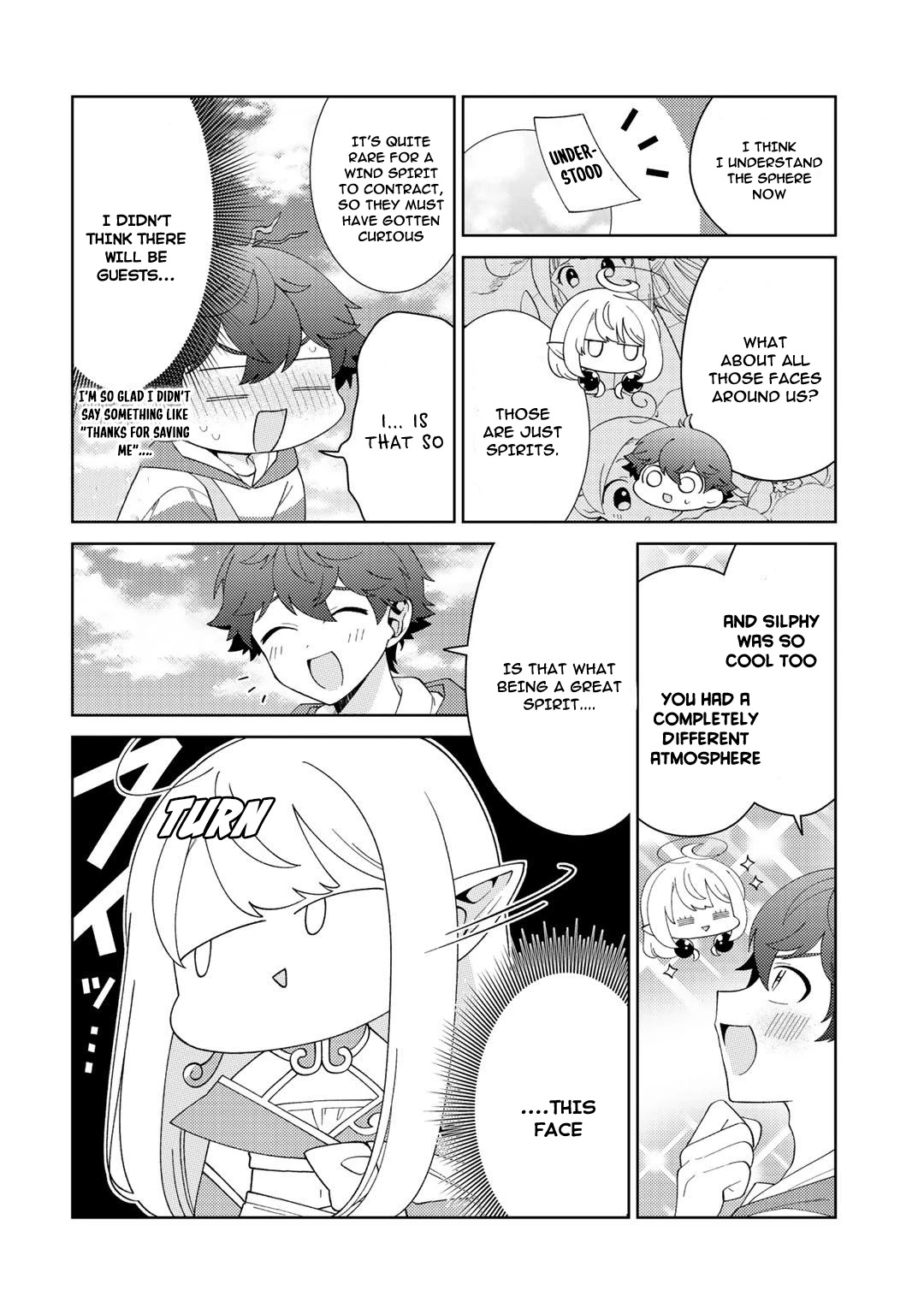 Seirei-tachi no Rakuen to Risou no Isekai Seikatsu chapter 31 page 17