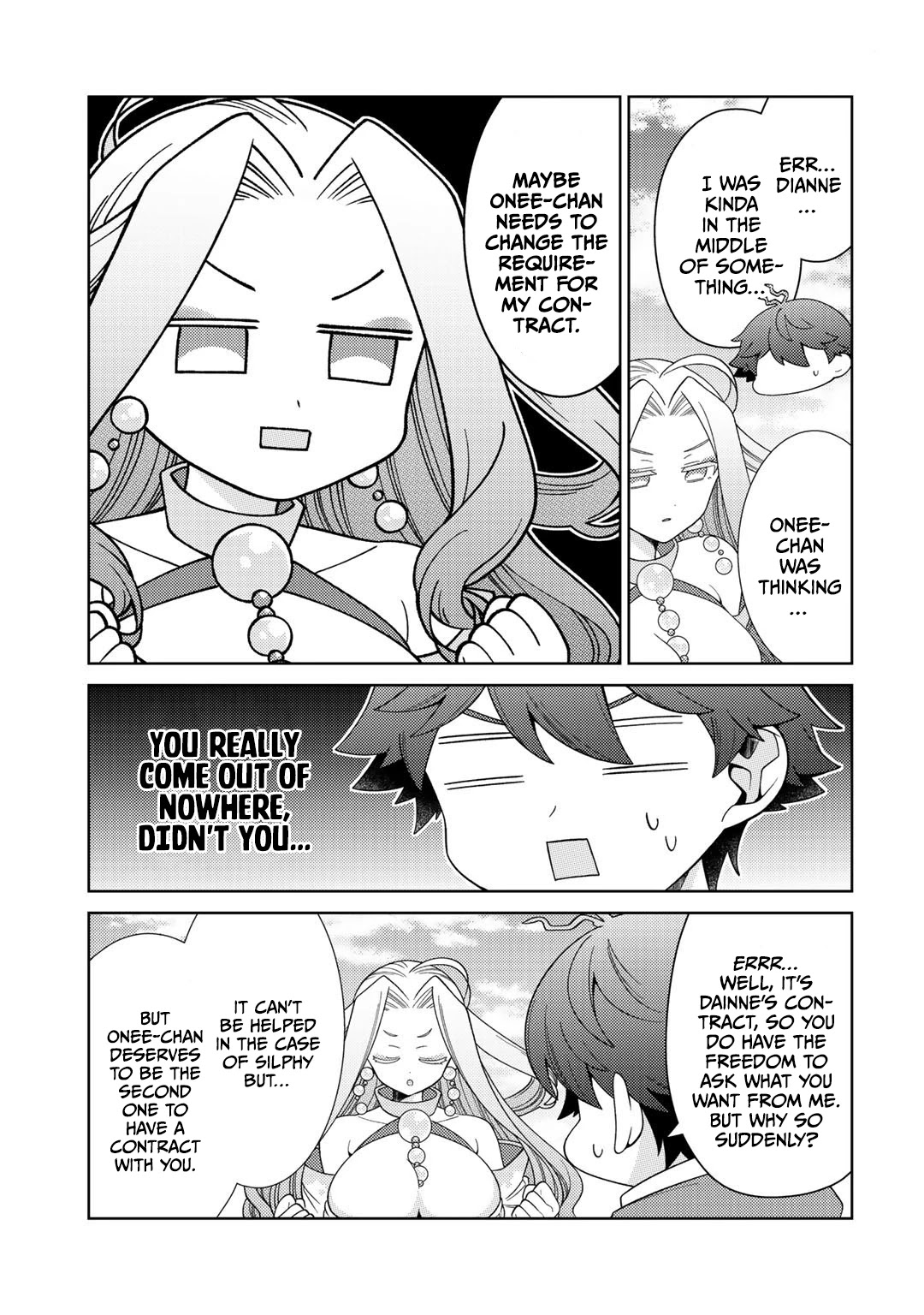 Seirei-tachi no Rakuen to Risou no Isekai Seikatsu chapter 33 page 13