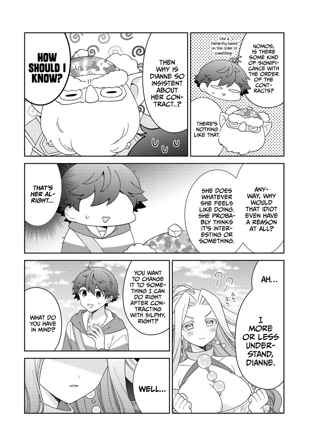 Seirei-tachi no Rakuen to Risou no Isekai Seikatsu chapter 33 page 14