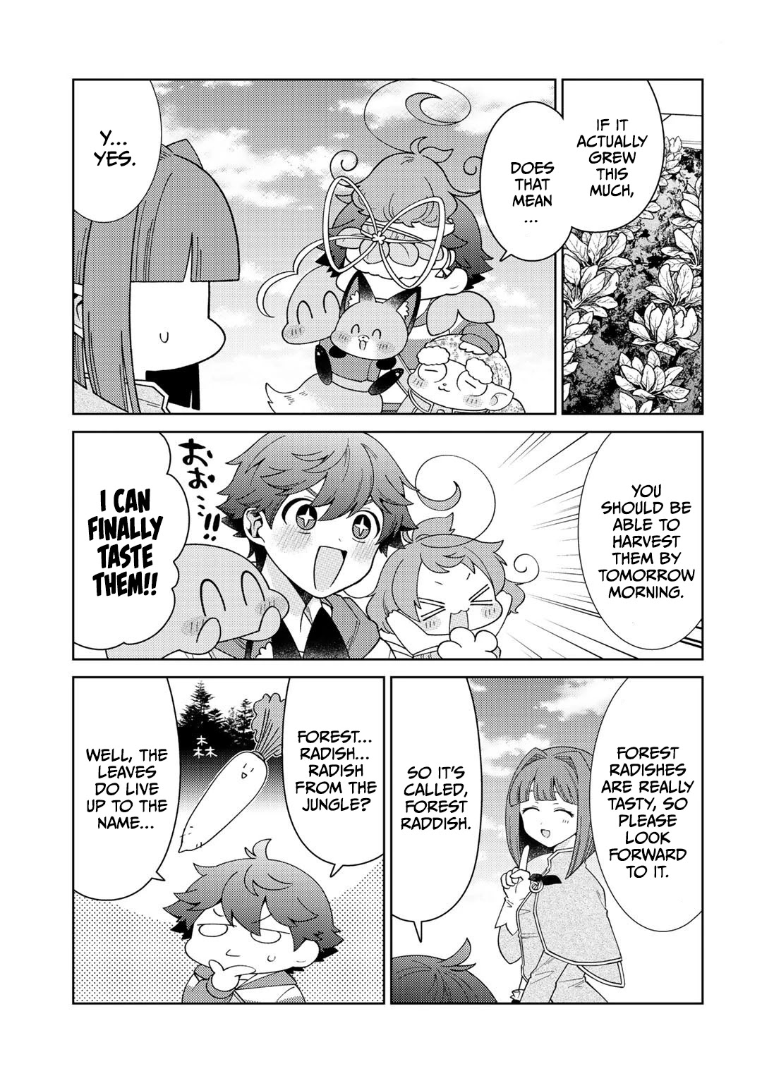 Seirei-tachi no Rakuen to Risou no Isekai Seikatsu chapter 33 page 7