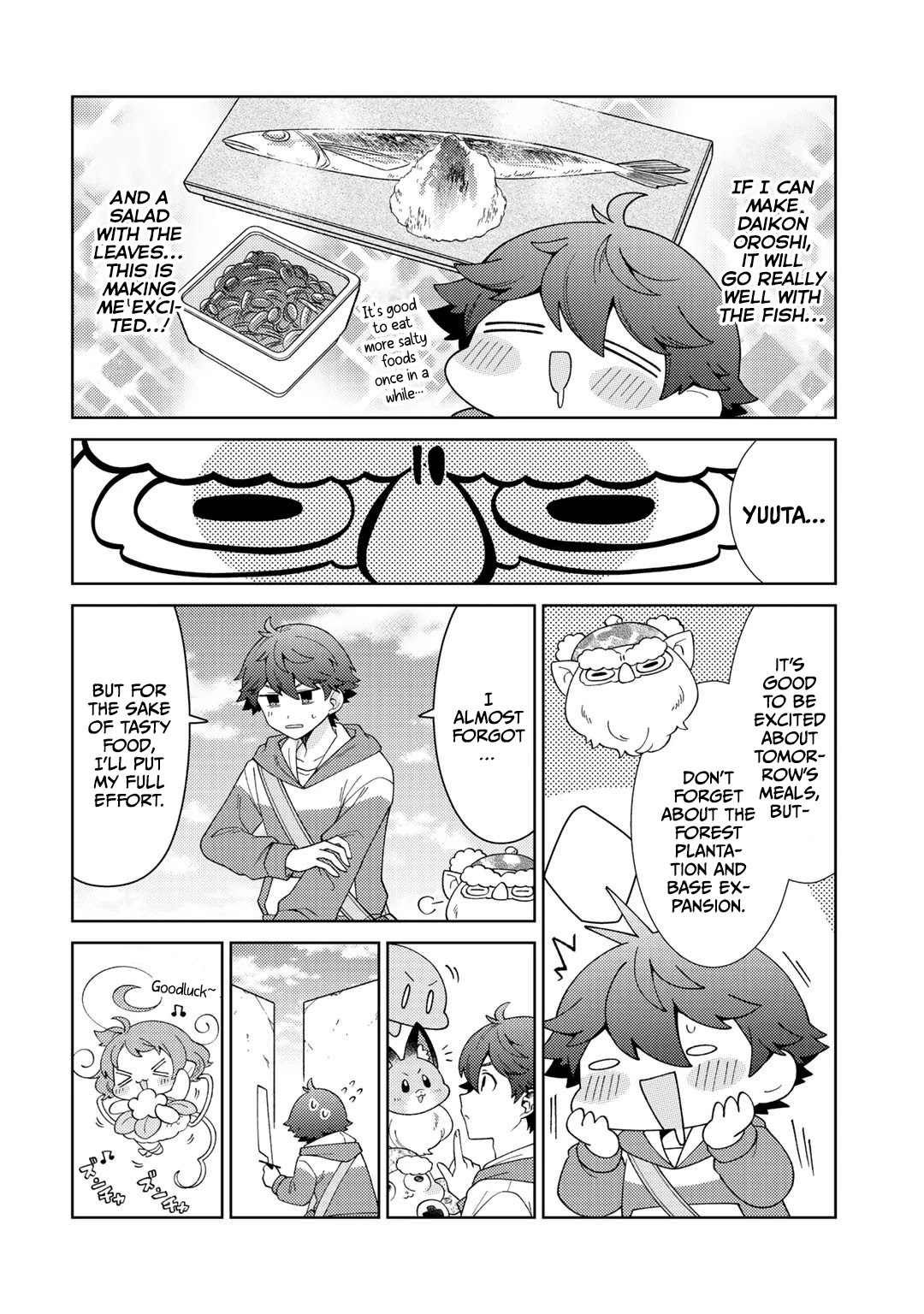 Seirei-tachi no Rakuen to Risou no Isekai Seikatsu chapter 33 page 8