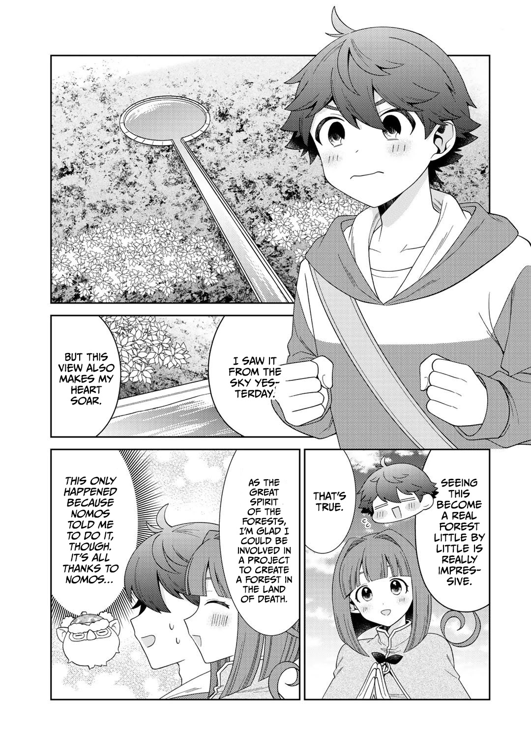 Seirei-tachi no Rakuen to Risou no Isekai Seikatsu chapter 33 page 9