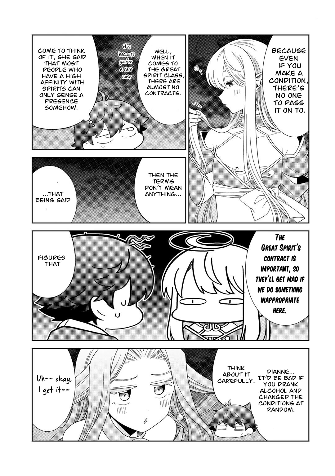 Seirei-tachi no Rakuen to Risou no Isekai Seikatsu chapter 36 page 10