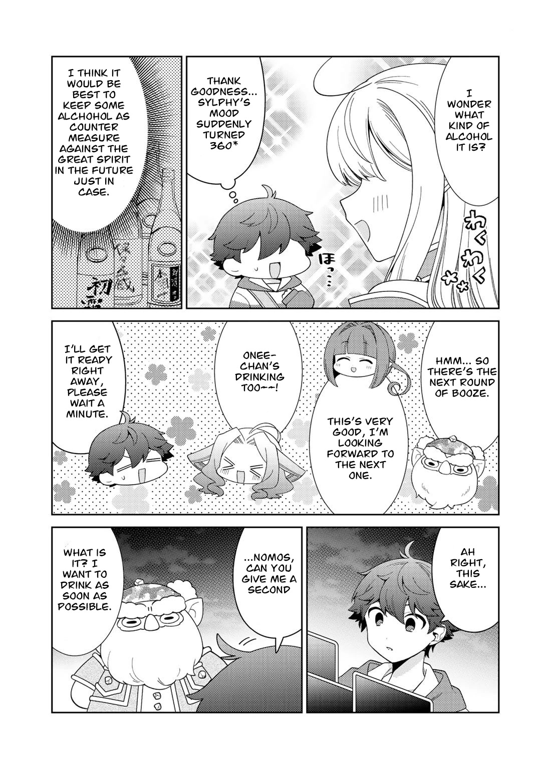 Seirei-tachi no Rakuen to Risou no Isekai Seikatsu chapter 36 page 14