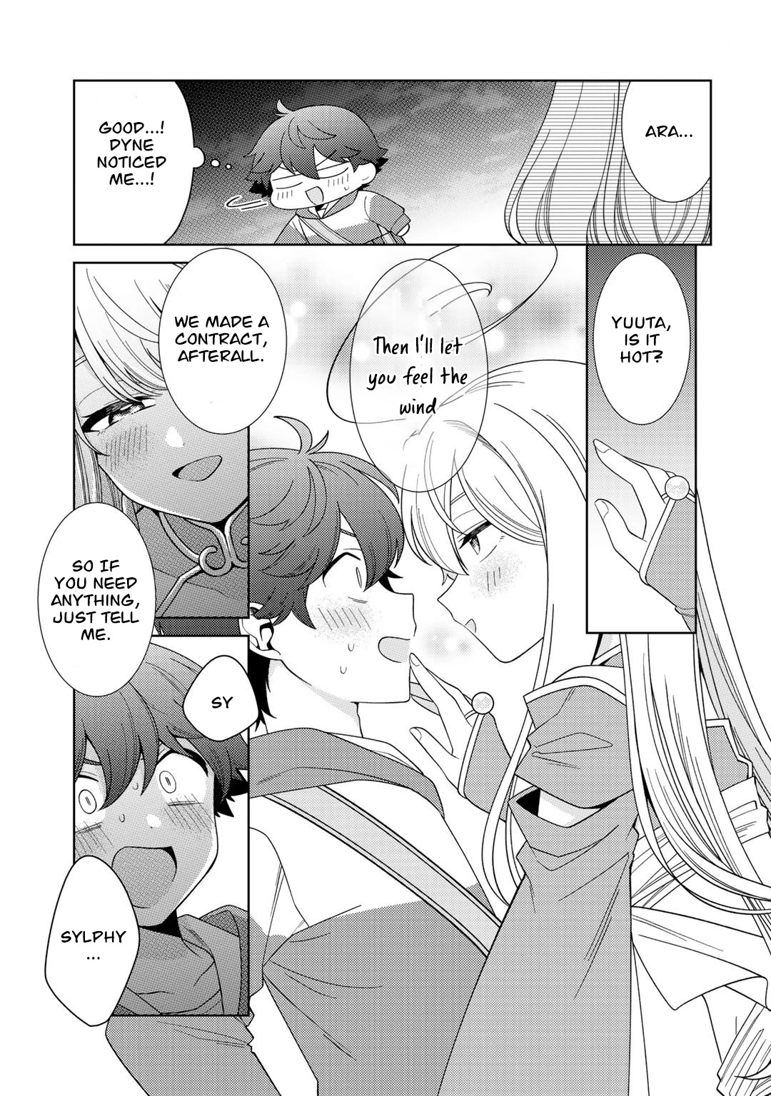 Seirei-tachi no Rakuen to Risou no Isekai Seikatsu chapter 36 page 16