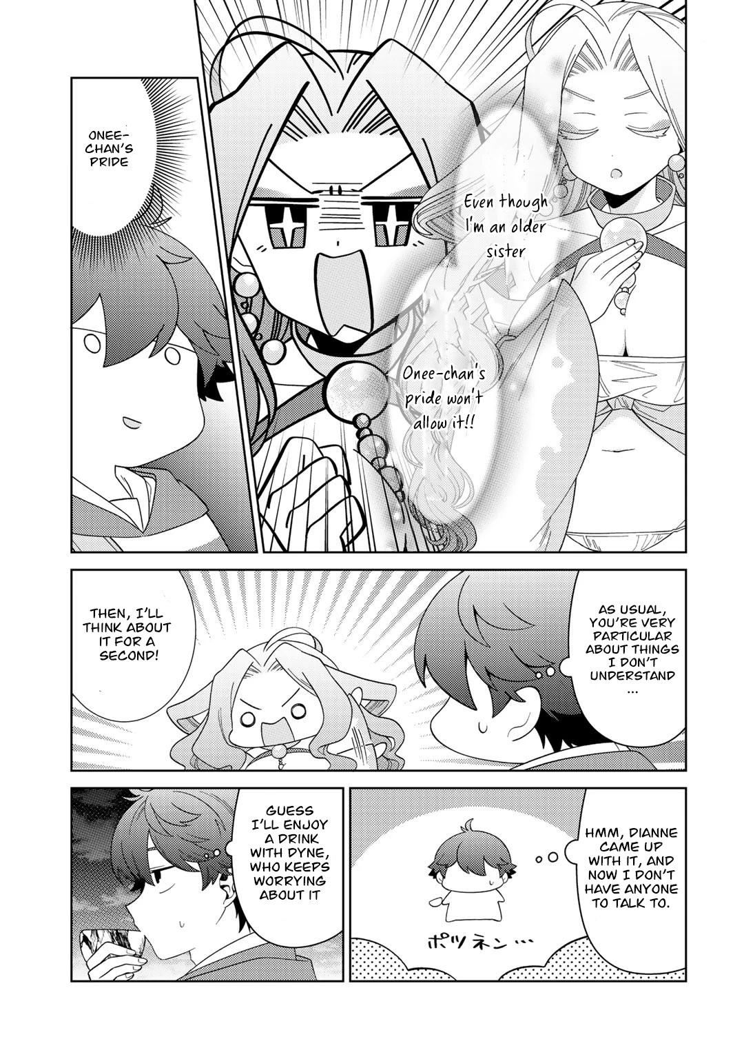 Seirei-tachi no Rakuen to Risou no Isekai Seikatsu chapter 36 page 4