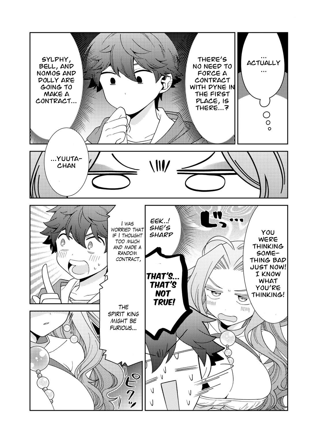 Seirei-tachi no Rakuen to Risou no Isekai Seikatsu chapter 36 page 8