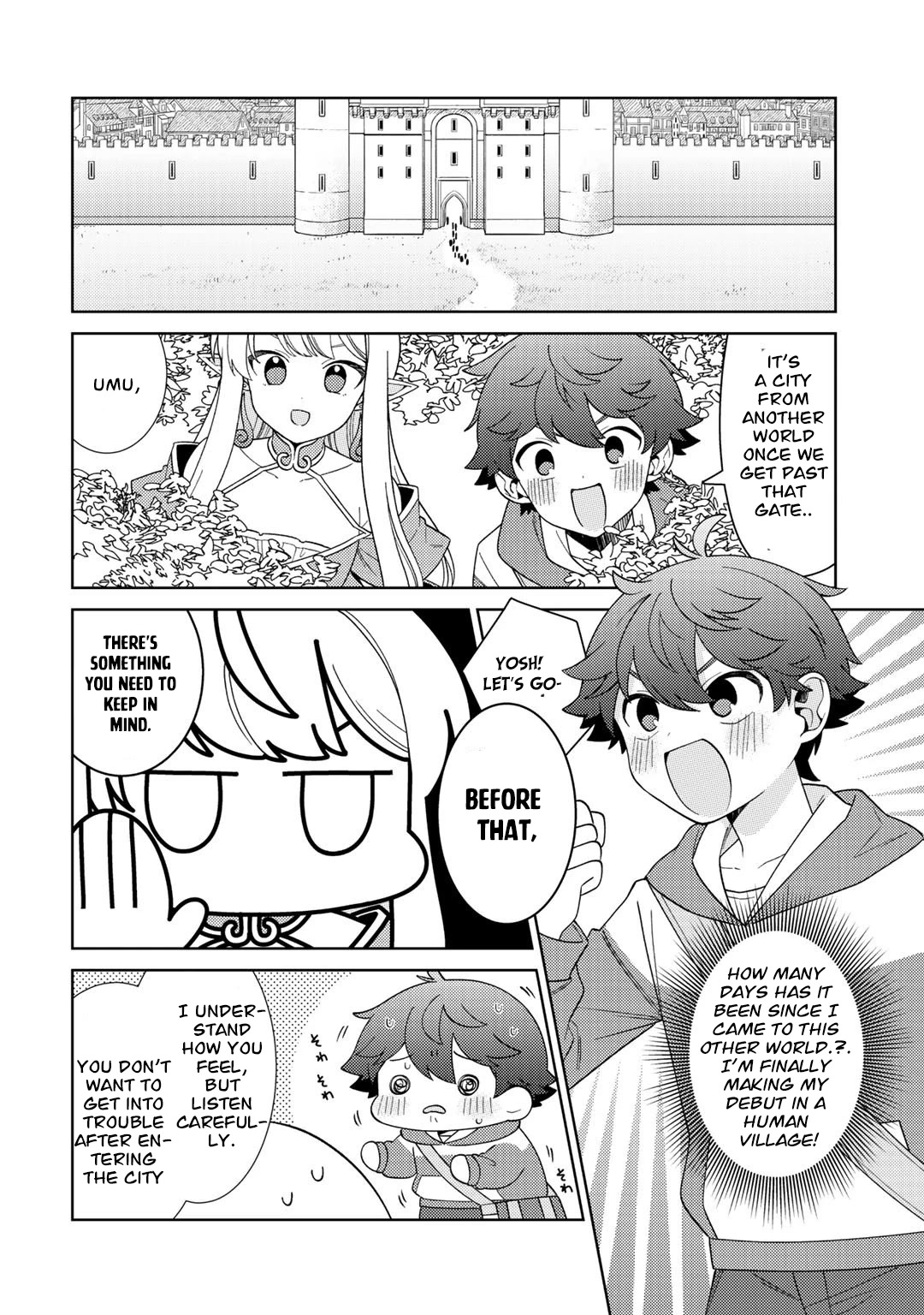 Seirei-tachi no Rakuen to Risou no Isekai Seikatsu chapter 38 page 2