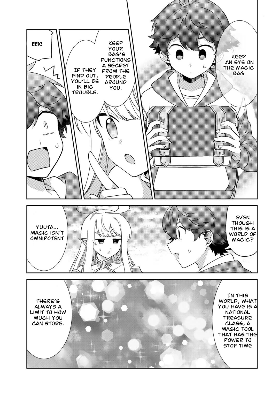 Seirei-tachi no Rakuen to Risou no Isekai Seikatsu chapter 38 page 3