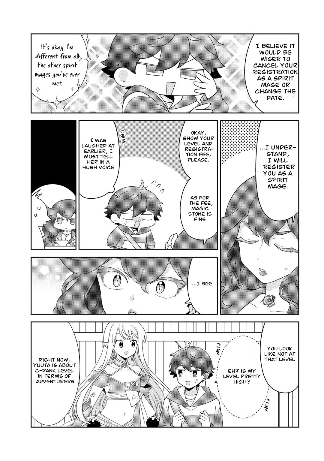 Seirei-tachi no Rakuen to Risou no Isekai Seikatsu chapter 39 page 13