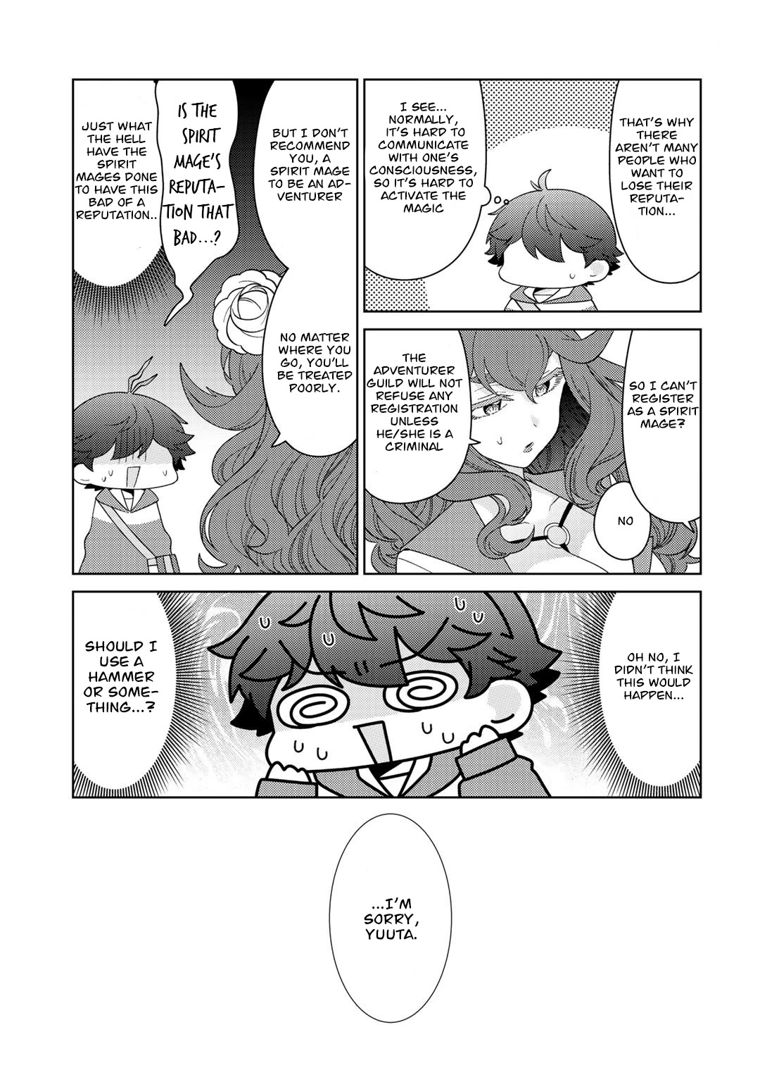 Seirei-tachi no Rakuen to Risou no Isekai Seikatsu chapter 39 page 9