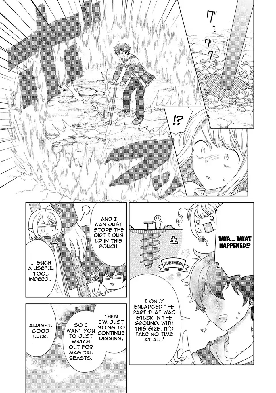 Seirei-tachi no Rakuen to Risou no Isekai Seikatsu chapter 4 page 12