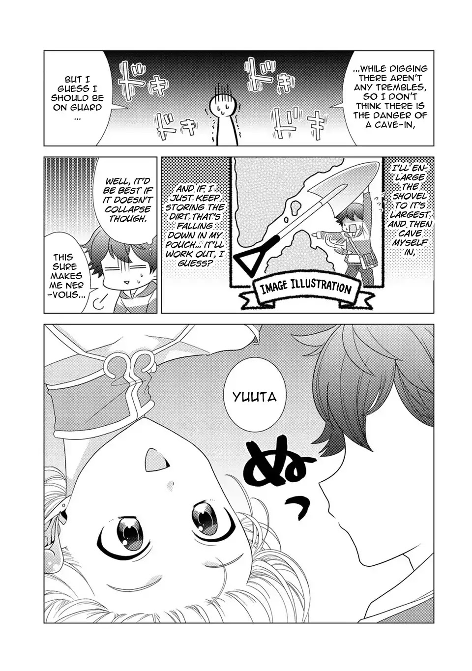 Seirei-tachi no Rakuen to Risou no Isekai Seikatsu chapter 4 page 14