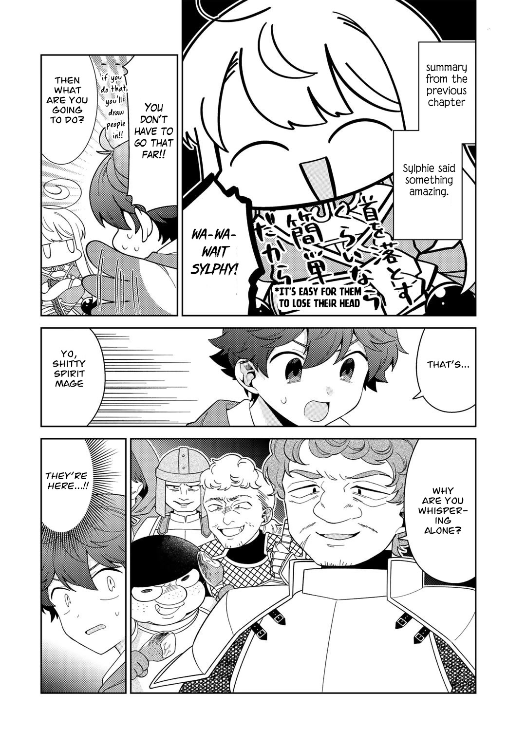 Seirei-tachi no Rakuen to Risou no Isekai Seikatsu chapter 40 page 3