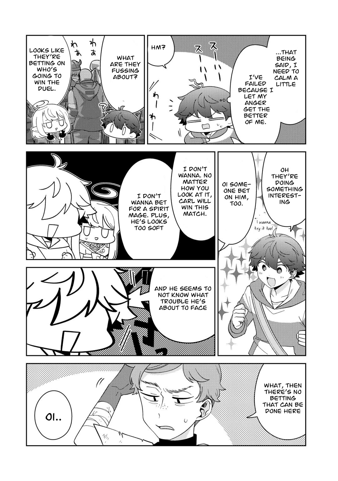 Seirei-tachi no Rakuen to Risou no Isekai Seikatsu chapter 40 page 9