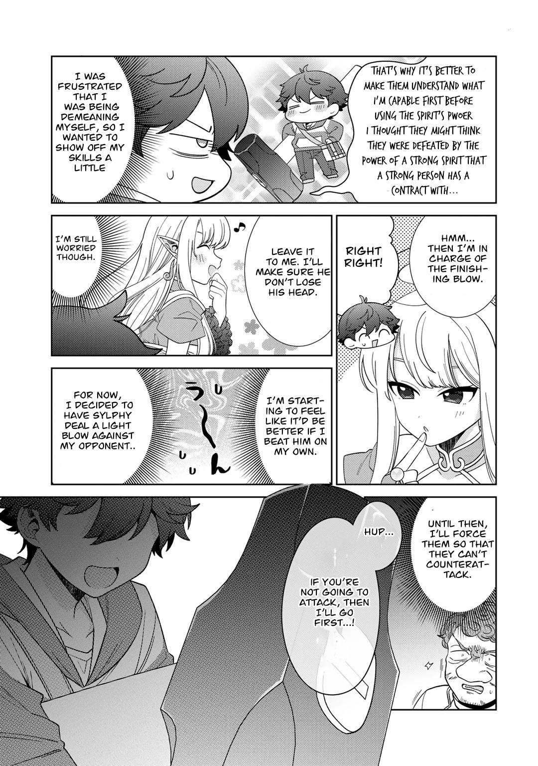 Seirei-tachi no Rakuen to Risou no Isekai Seikatsu chapter 41 page 8