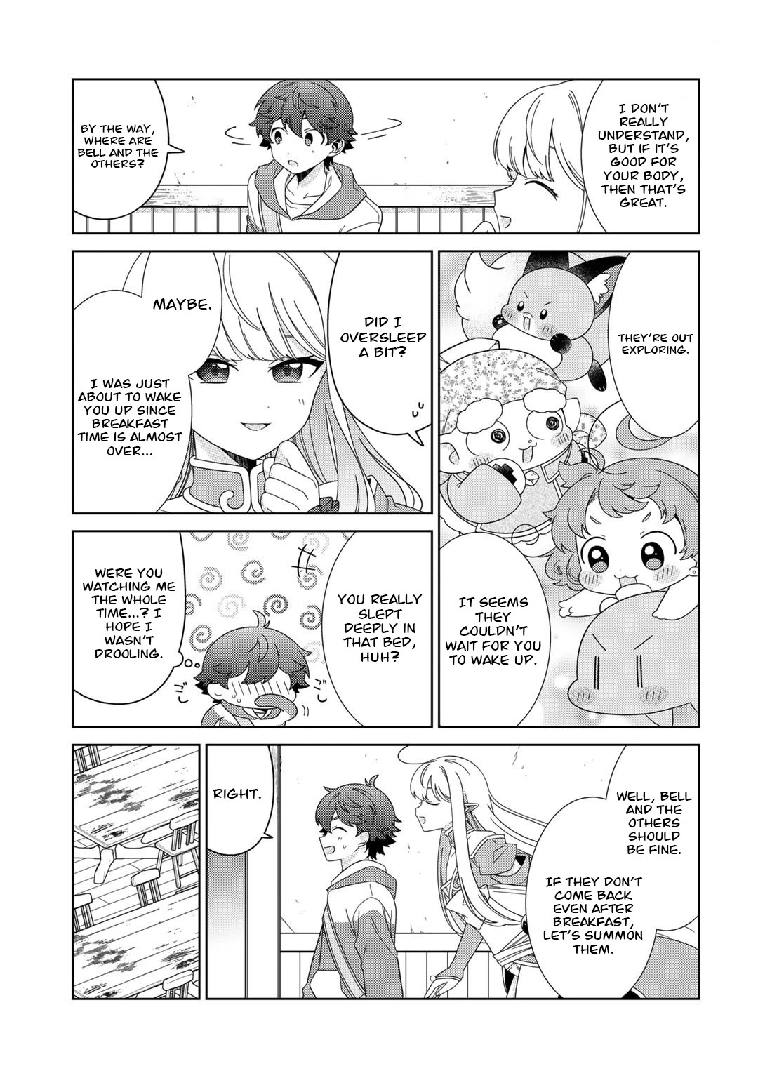 Seirei-tachi no Rakuen to Risou no Isekai Seikatsu chapter 44 page 7