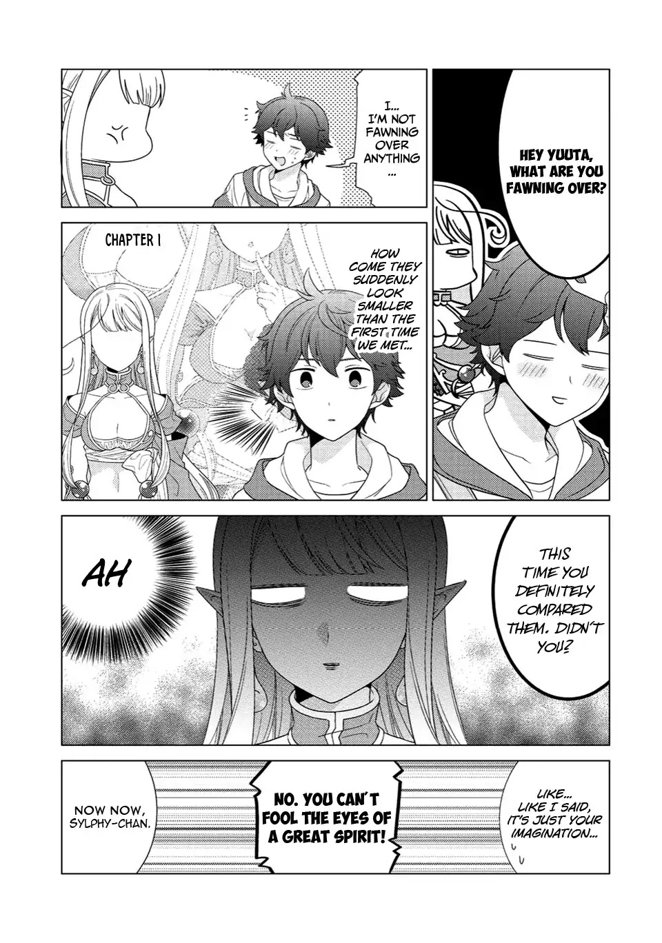 Seirei-tachi no Rakuen to Risou no Isekai Seikatsu chapter 5 page 12