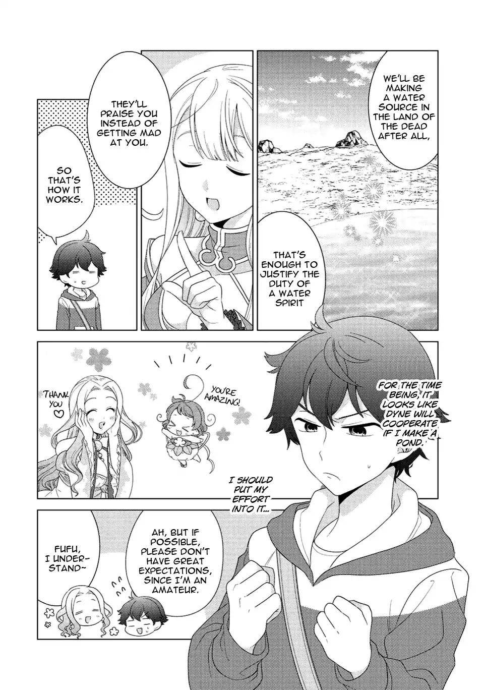 Seirei-tachi no Rakuen to Risou no Isekai Seikatsu chapter 5 page 19