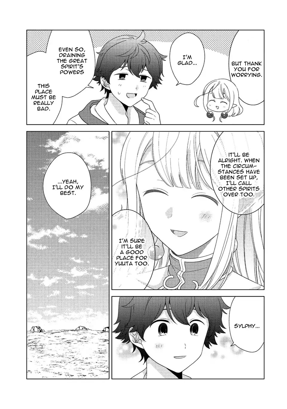 Seirei-tachi no Rakuen to Risou no Isekai Seikatsu chapter 5 page 22