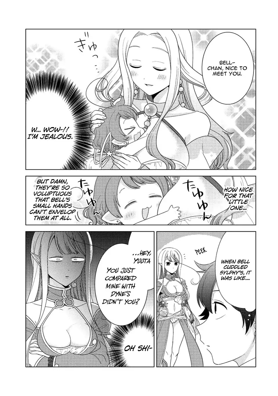 Seirei-tachi no Rakuen to Risou no Isekai Seikatsu chapter 5 page 8