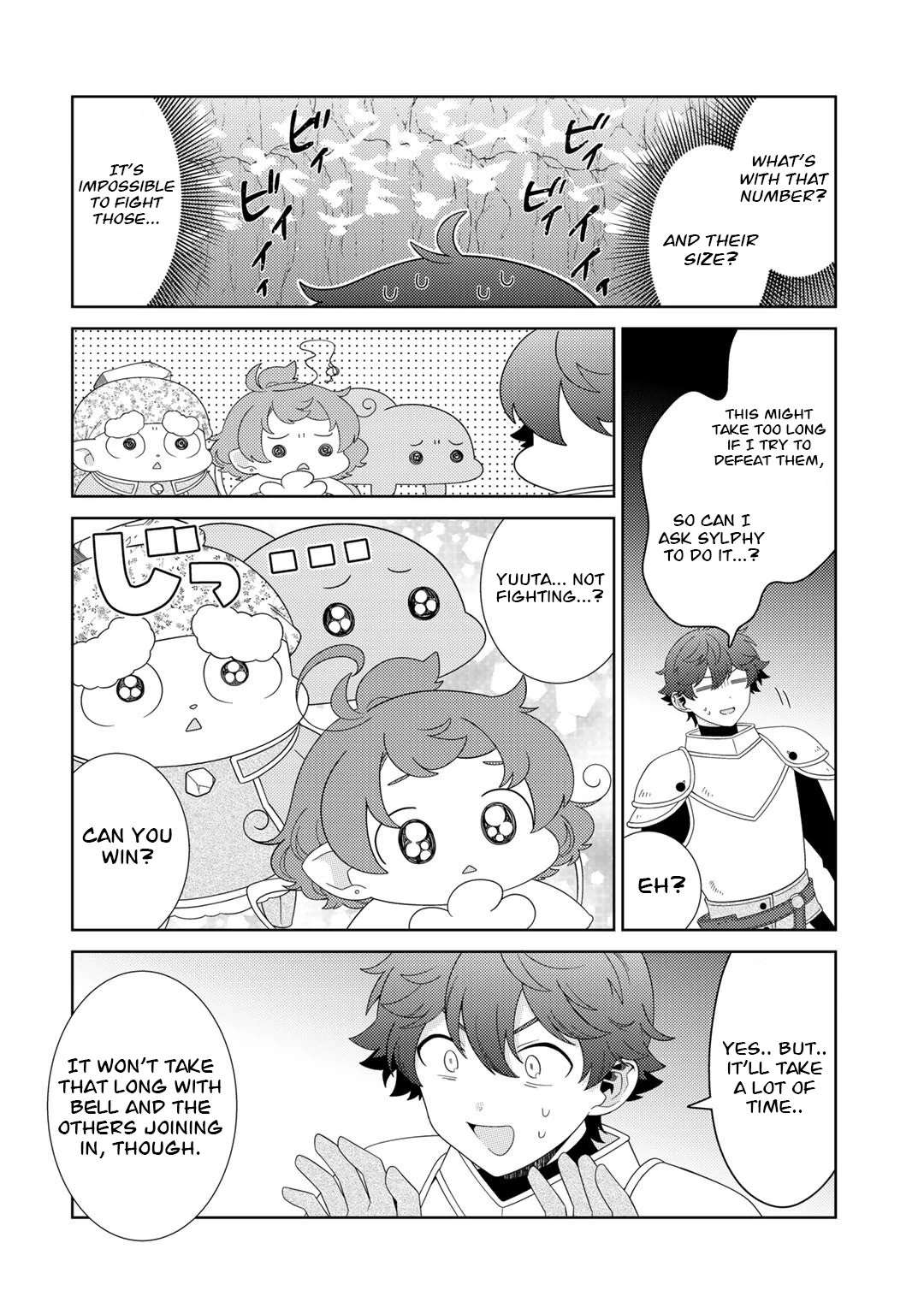 Seirei-tachi no Rakuen to Risou no Isekai Seikatsu chapter 50 page 12