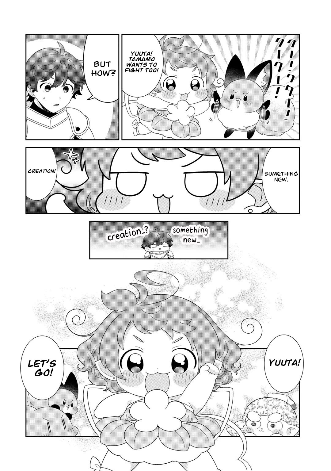 Seirei-tachi no Rakuen to Risou no Isekai Seikatsu chapter 50 page 14