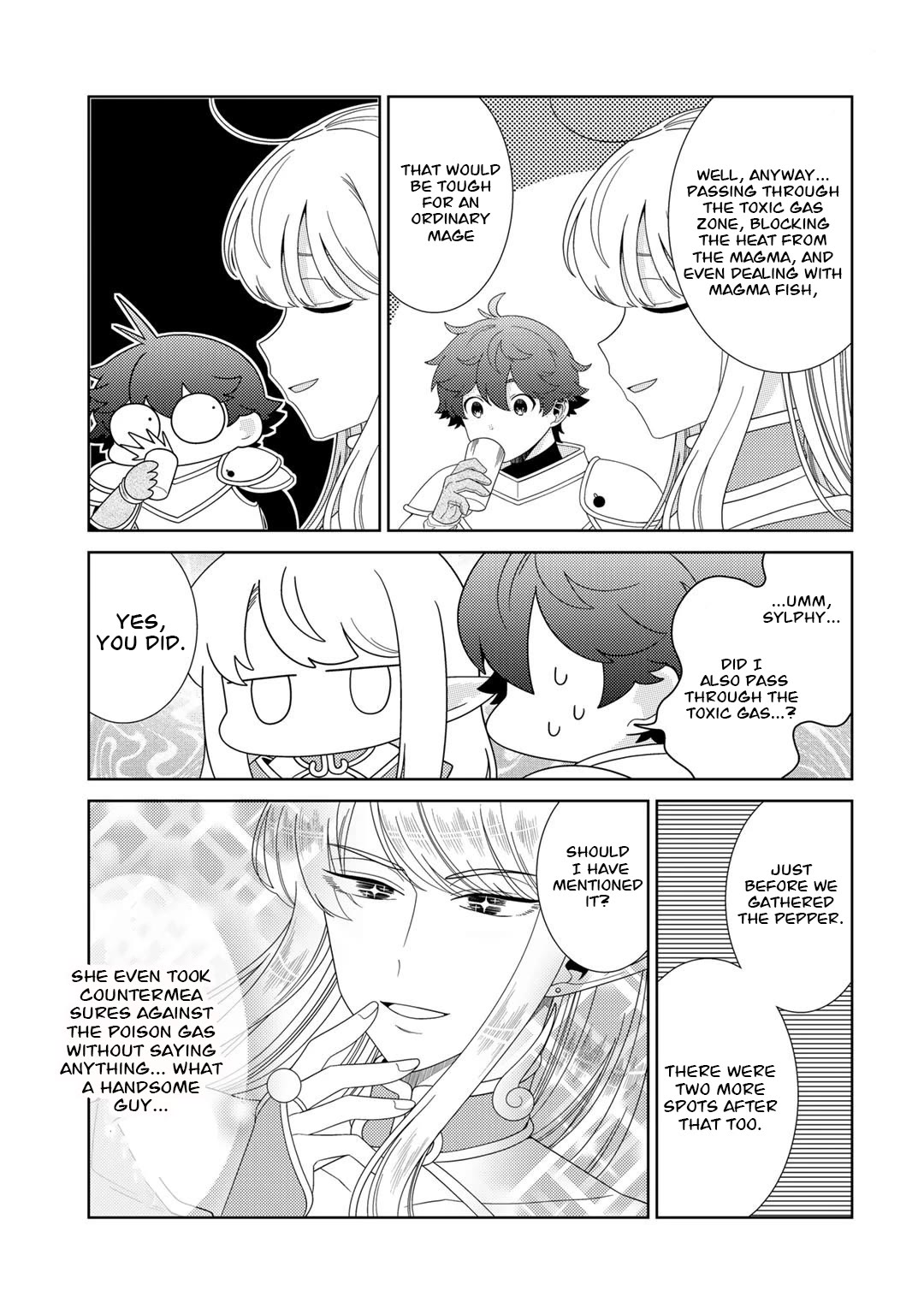 Seirei-tachi no Rakuen to Risou no Isekai Seikatsu chapter 50 page 3