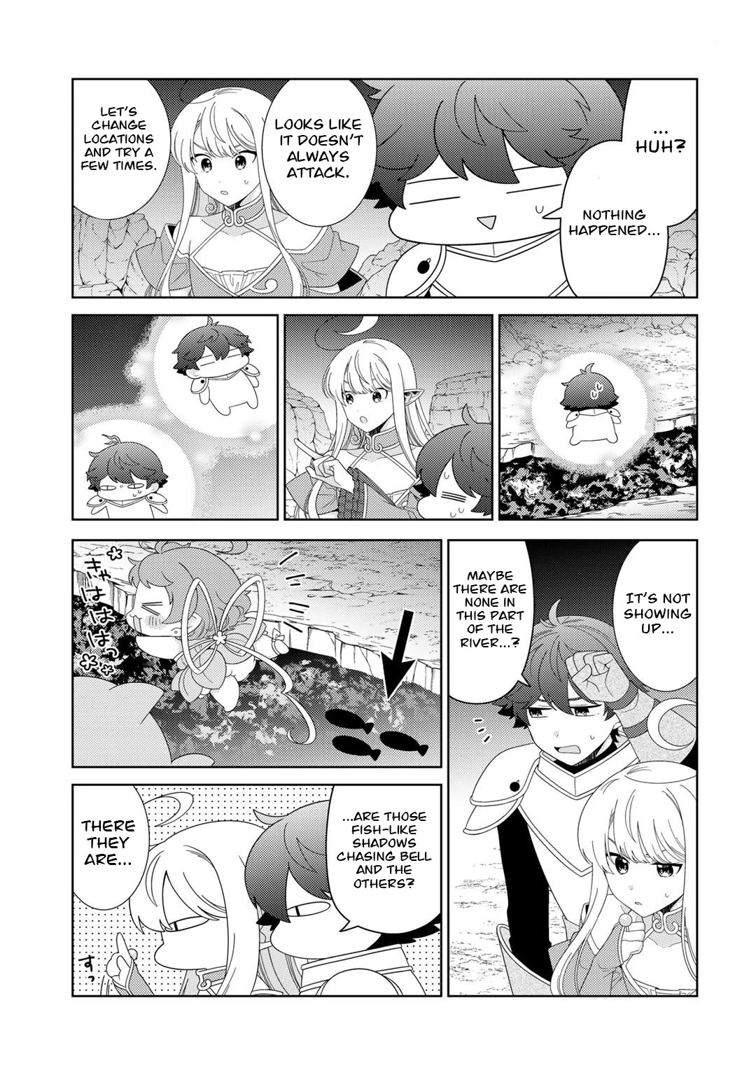 Seirei-tachi no Rakuen to Risou no Isekai Seikatsu chapter 50 page 7