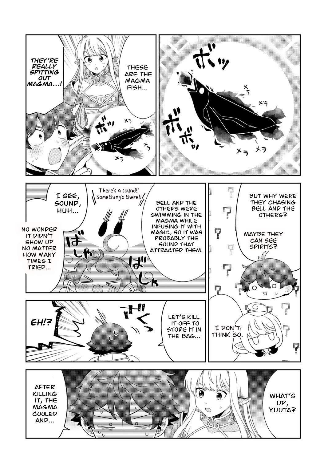 Seirei-tachi no Rakuen to Risou no Isekai Seikatsu chapter 50 page 8