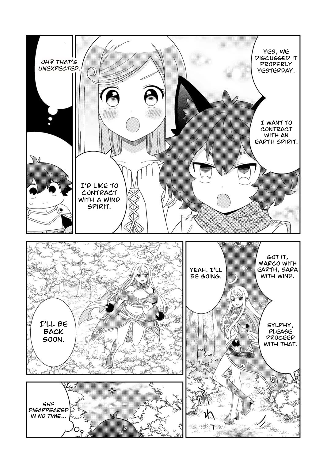 Seirei-tachi no Rakuen to Risou no Isekai Seikatsu chapter 58 page 13