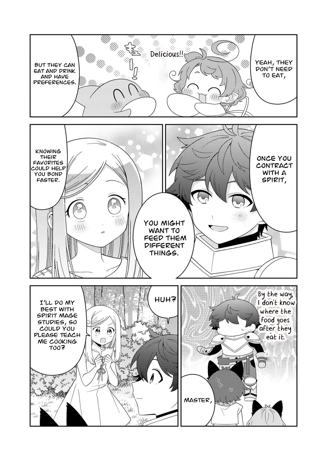 Seirei-tachi no Rakuen to Risou no Isekai Seikatsu chapter 58 page 18