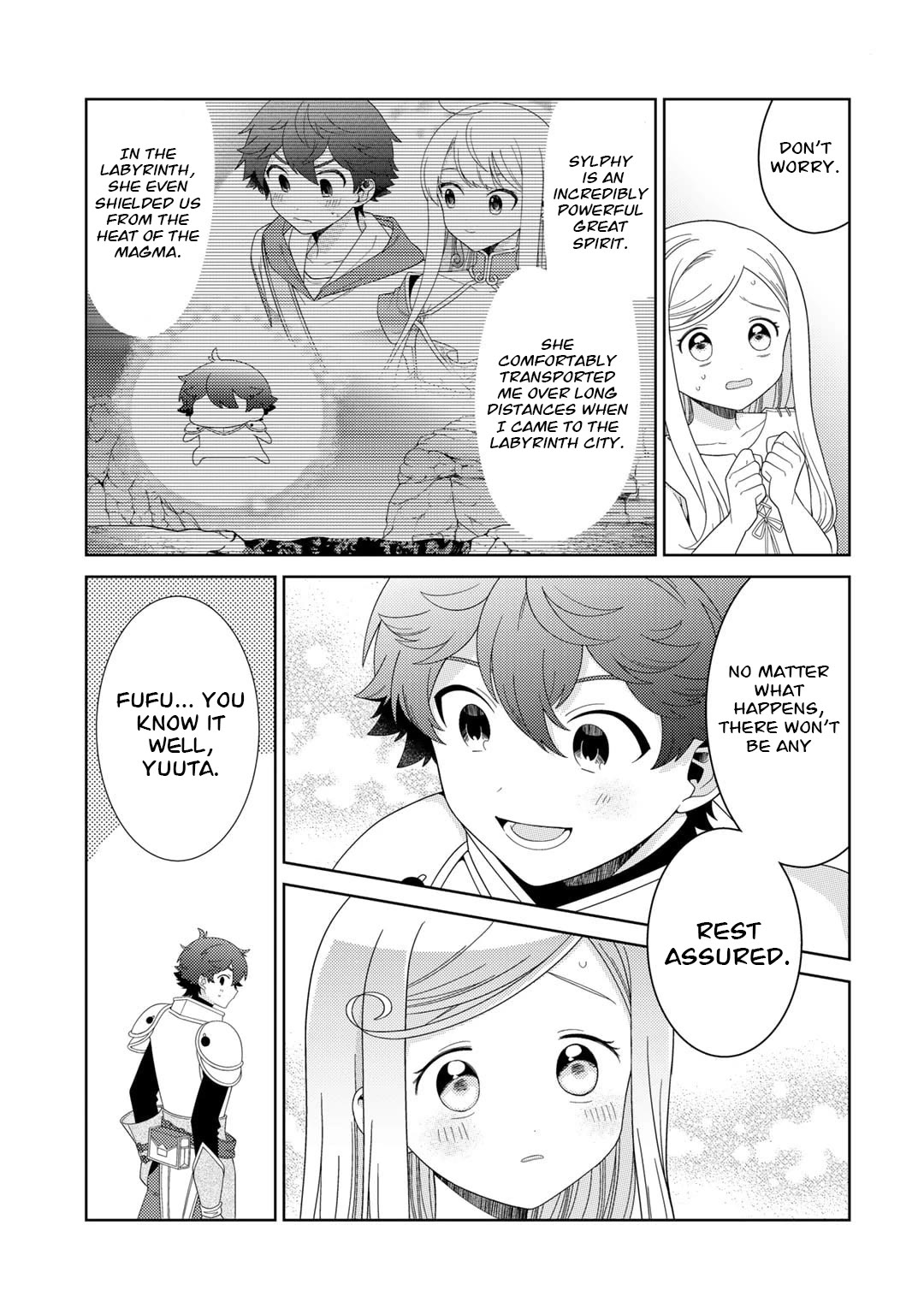 Seirei-tachi no Rakuen to Risou no Isekai Seikatsu chapter 58 page 4