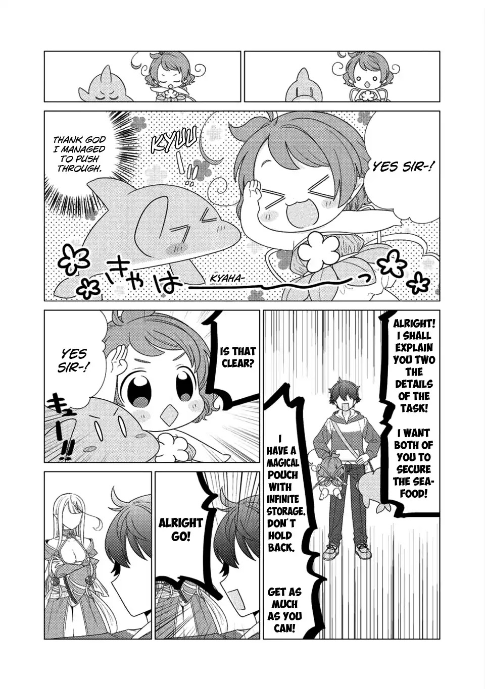 Seirei-tachi no Rakuen to Risou no Isekai Seikatsu chapter 6 page 11