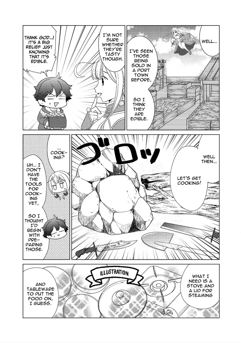 Seirei-tachi no Rakuen to Risou no Isekai Seikatsu chapter 6 page 14